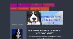 Desktop Screenshot of costadovento.com